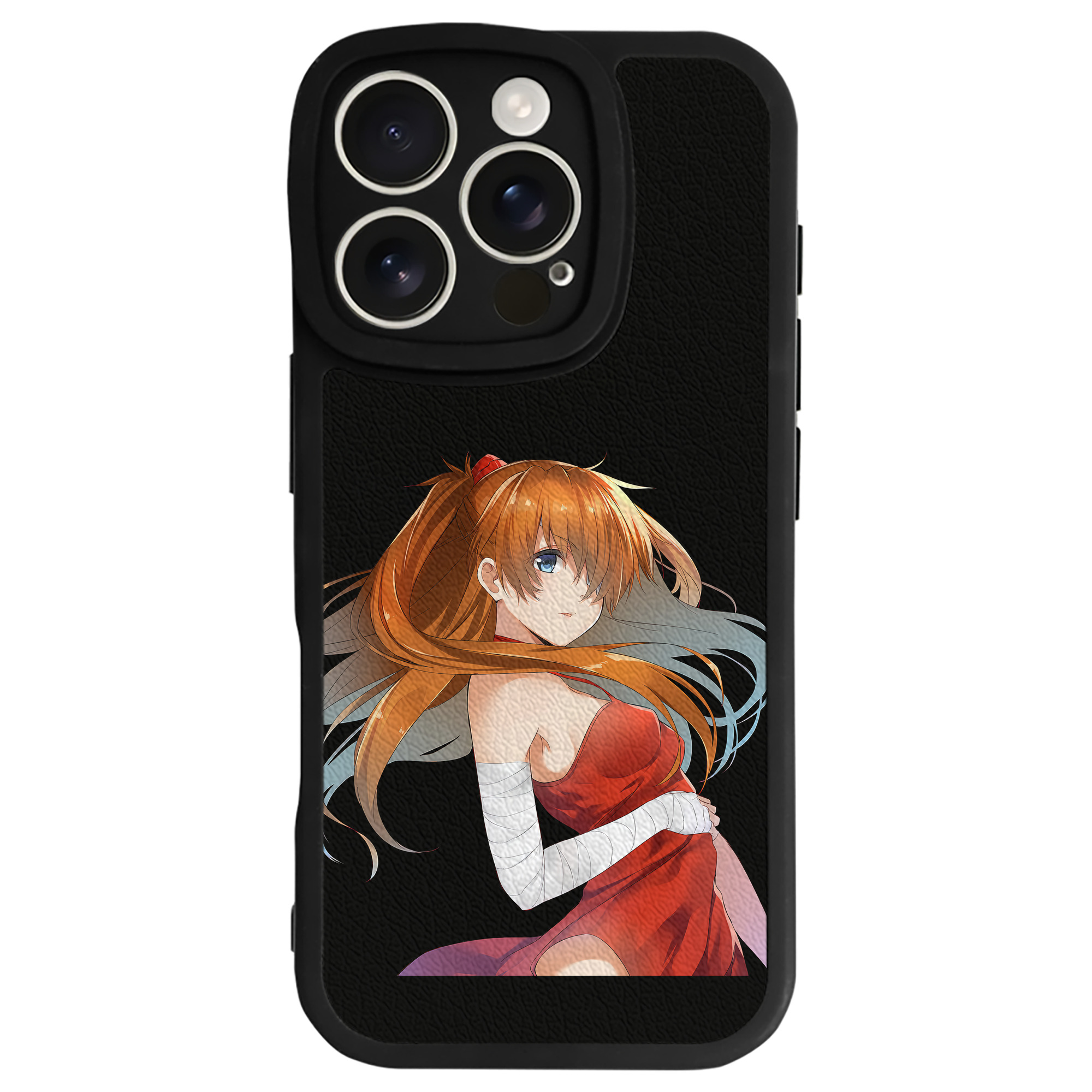 （画像用） EVA 新世紀エヴァンゲリオン 【iPhone 16シリーズ対応】シリコンスマホケース（レザー調） 材質：シリコン